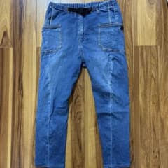 GRIP SWANY GSP-43 3Dキャンプパンツ デニムストレッチ M