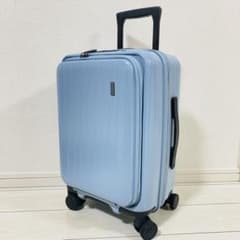 【人気色/極美品】TIERRALトマル　キャリーケース37〜43L　スカイブルー 人気色/極美品】TIERRALトマル キャリーケース37〜43L スカイブルー