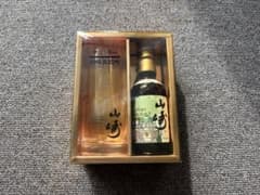 ウイスキー 山崎 12年 ピュアモルト 水彩画 グラス付き 50ML 未開封