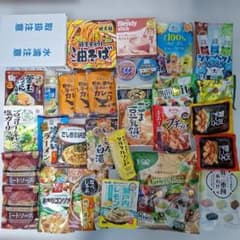 식품 식료품 포장 묶음 판매 국수 냄비 츠유 과자 파스타 소스 카레 등