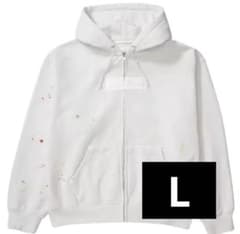 Supreme MM6 Box Logo Zip Up パーカー White L - メルカリ