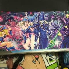 ブラックマジシャン ブラックマジシャンガール プレイマットのサムネイル
