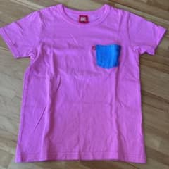 BABYDOLL ピンク Tシャツ デニムポケット付きのサムネイル