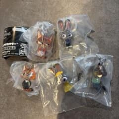 ズートピア 2めじるしアクセサリー 全5種 コンプリートセットのサムネイル