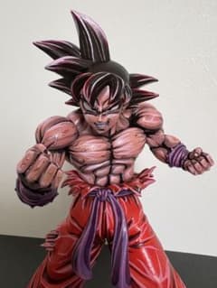 ドラゴンボール 孫悟空 界王拳 リペイント フィギュア 二次元彩色