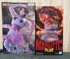 HUNTER×HUNTER 히소카 원피스 루피 피규어 2종 세트