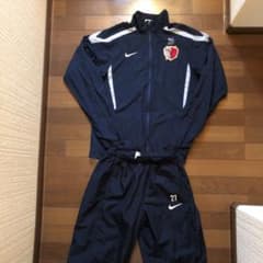 【タイムSALE開催‼︎非売品上下セット】鹿島アントラーズ上下ウインドブレーカーのサムネイル