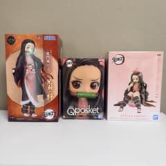 鬼滅の刃 竈門禰豆子 フィギュア 兄妹の絆&戯典 &Qposket