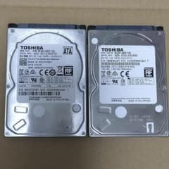 ジャンク】東芝 2.5インチ HDD 1TB 2台セット 状態：注意 まとめて