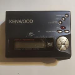 動作確認済・付属品充実】KENWOOD ポータブルMDレコーダーDMC-F5R