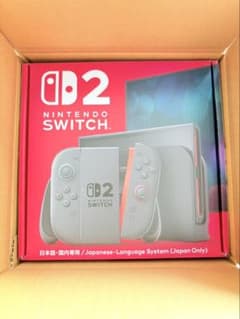 Nintendo Switch2 日本語専用 本体 保証書なし・メーカー保証のみのサムネイル