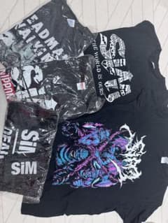 SiM バンドTシャツ 4枚セットのサムネイル