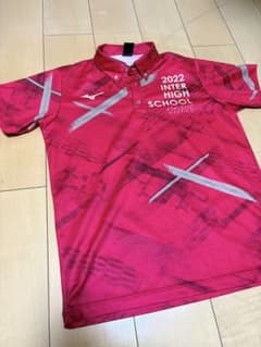 Mizuno 2022 INTER HIGH SCHOOL Lサイズ ポロシャツのサムネイル