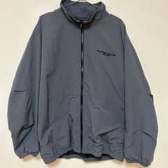 SUNDAY SKATE CLUBナイロンジャケット グレー ジップアップ