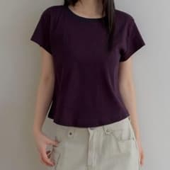 【即購入⭕️】UNE MANSION／バイカラーストライプ半袖Tシャツのサムネイル