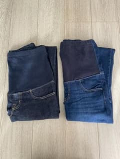 マタニティパンツ　無印&ユニクロセットのサムネイル