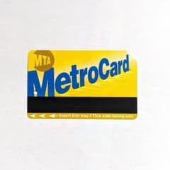 【2025/11/10まで出品】NY メトロカード MTA 使用済・期限切のサムネイル