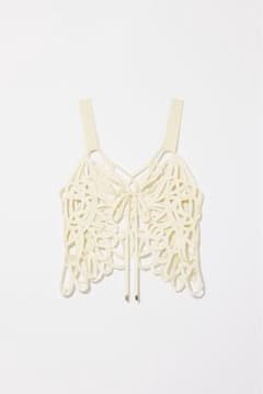 Eaphi EMBROIDERY CORD VEST - メルカリ