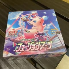 【最安値】ポケモンカード フュージョンアーツ　BOX シュリンク付き未開封のサムネイル