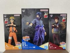 NARUTO 질풍전 닌노 인 이치 반 쿠지 피규어 세트 ABC 나루토 사스케 가애라