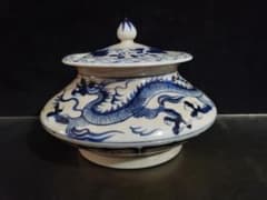 旧蔵 時代物 元時代 清花瓷 陶器 - メルカリ