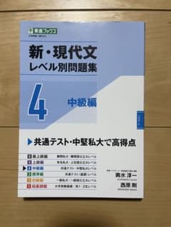 新・現代文 レベル別問題集 4 中級編のサムネイル