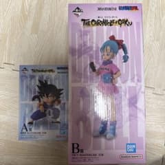 ドラゴンボール1番くじA賞孫悟空B賞ブルマ MASTERLISEフィギュアセット