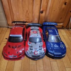 □ジャンク□ タミヤシャーシ最適 3点 ラジコン ボディ TT01 TT02