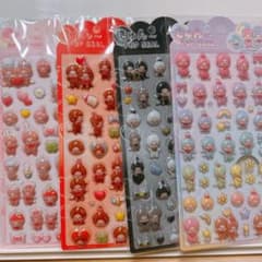モンチッチ ぷくシール4枚セットのサムネイル