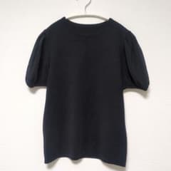 極美品 FOXEY パフスリーブ トップス 38 黒 シフォン袖 完売品 極美品 FOXEY パフスリーブ トップス 38 黒 シフォン袖 完売品 - メルカリ
