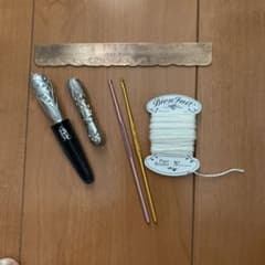 クローバー　スズラン　目打ち　ニードルケース　定規のサムネイル