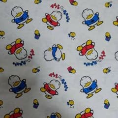 訳あり！あひるのペックル☆ヴィンテージ☆レトロ☆生地☆はぎれのサムネイル