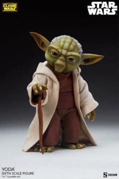【検品のみ】サイドショウ スターウォーズ クローンウォーズ ヨーダ 1/6 検品のみ】サイドショウ スターウォーズ クローンウォーズ ヨーダ 1/6