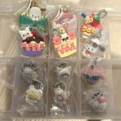 ふわふわスノー　めじるしアクセサリー　ガチャガチャ他　１２個セットのサムネイル