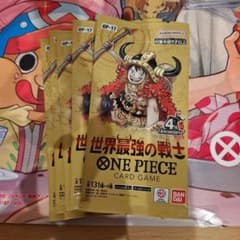 ONE PIECEカードゲーム 世界最強の戦士 5パックセットのサムネイル