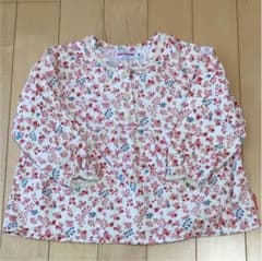 ミキハウス 花柄 シャツ カットソー 90のサムネイル