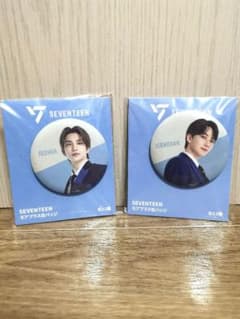 SEVENTEEN セブチ　モアプラス缶バッジ　ジョンハン　ジョシュア　セットのサムネイル