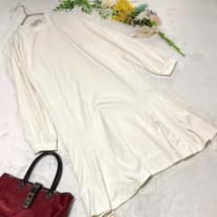 chacocloset チャコクローゼット ロングワンピース トレーナー 白