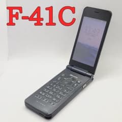 ☆simフリー☆ arrows ケータイ ベーシックF-41C ネイビー ガラホ