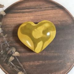 天然石 ムーカイト（ムーアカイトジャスパー） ハート - メルカリ