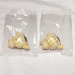 サンリオ もこもこパンダ フロッキーマスコット ポムポムプリン 2個セットのサムネイル