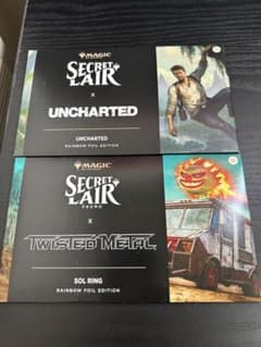 MTG Secret Lair x Uncharted Foil プロモカード付 MTG Secret Lair x Uncharted Foil プロモカード付 - メルカリ