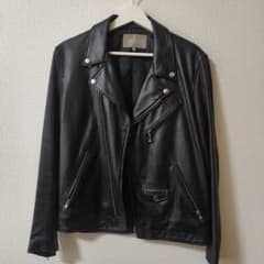 A DAY IN THE LIFE ダブルライダースジャケット Sのサムネイル