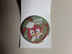 ソニック&フレンズカフェ 缶バッジ ナックルズのサムネイル