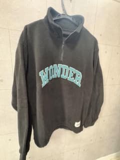 Half zip fleece black M