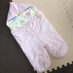 美品♡ ミキハウス ☆ フットマフ / ピンクのサムネイル