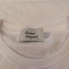 Artist komplex Tシャツ ホワイト