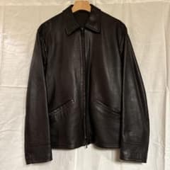 COMOLI LAMB LEATHER ZIP SHORT JACKET - メルカリ