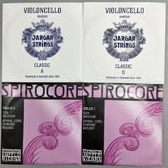 新品】チェロ弦セット ヤーガー AD スピロコアGC - メルカリ