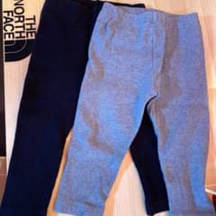 ユニクロ レギンス パンツ　2枚組80のサムネイル